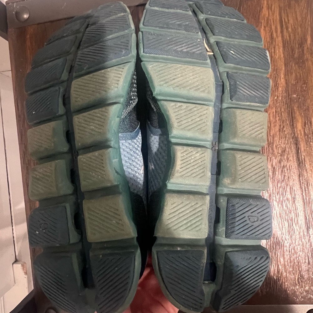 On Running Men's Teal and Navy Athletic Shoes - Picture 5 of 5